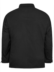 BadRhino Big & Tall Black Plain Suit Jacket - Image 6 of 6