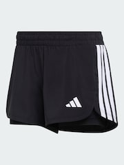 adidas Black Pacer Workout Woven 2 In1 Shorts - Image 7 of 7