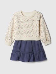 Gap Cream 2-in-1 Jumper Dress (6mths-5yrs) - Image 1 of 3