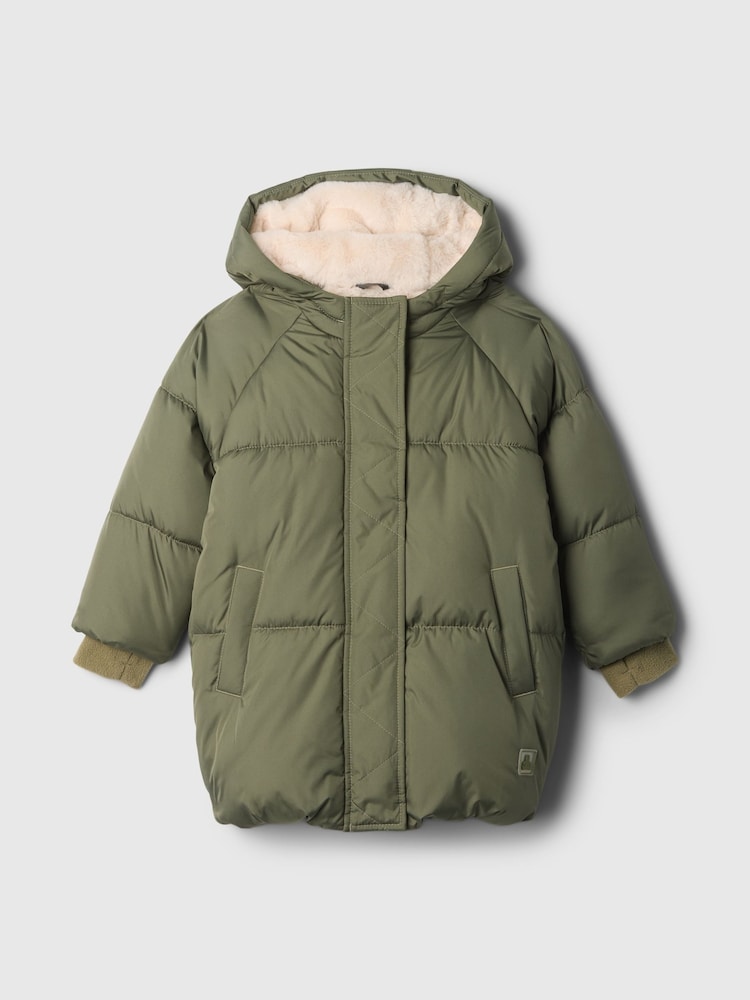 Gap – PrimaLoft – schwerer Sherpa-gefütterter Puffermantel (6M.–5J.) - Bild 1 von 3 Gap – PrimaLoft – schwerer Sherpa-gefütterter Puffermantel (6M.–5J.) - Bild 1 von 3