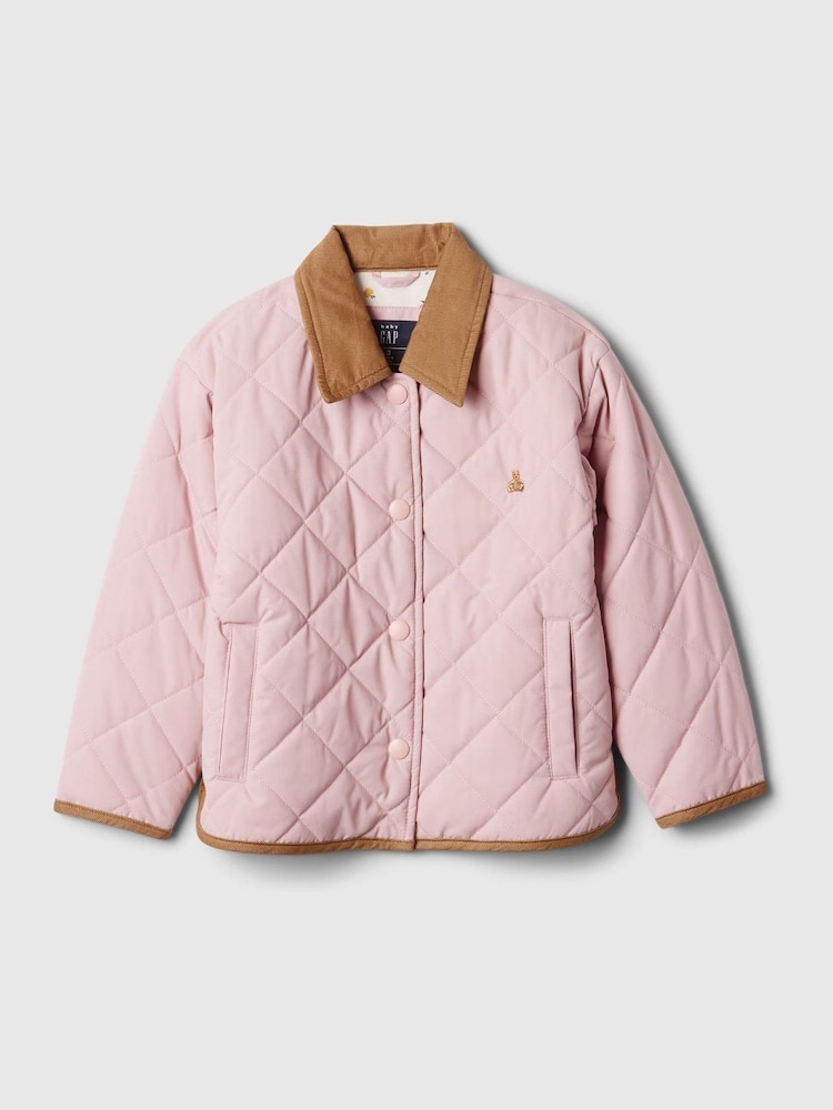 Rosa - Gap Brannan Bär Stepp-Feldjacke (6Monate5J.) - Bild 1 von 3