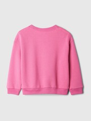 Gap Pink Minnie Mouse Disney Relaxed Graphic Jumper (6mths-5yrs) - Image 2 of 3
