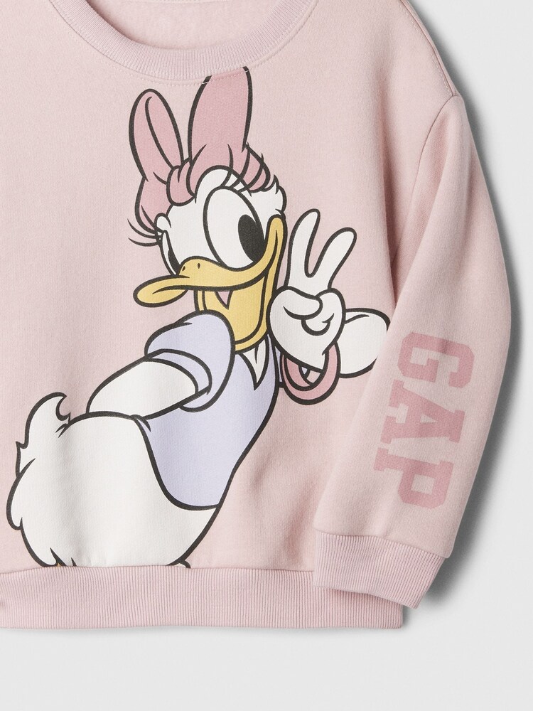 Gap Pink Daisy Duck Disney Relaxed Graphic Jumper (6mths-5yrs) - Image 3 of 3 Gap Pink Daisy Duck Disney Relaxed Graphic Jumper (6mths-5yrs) - Image 3 of 3