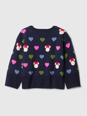 Gap Blue Disney Minnie Mouse Split-Hem Boxy Jumper - Image 2 of 2
