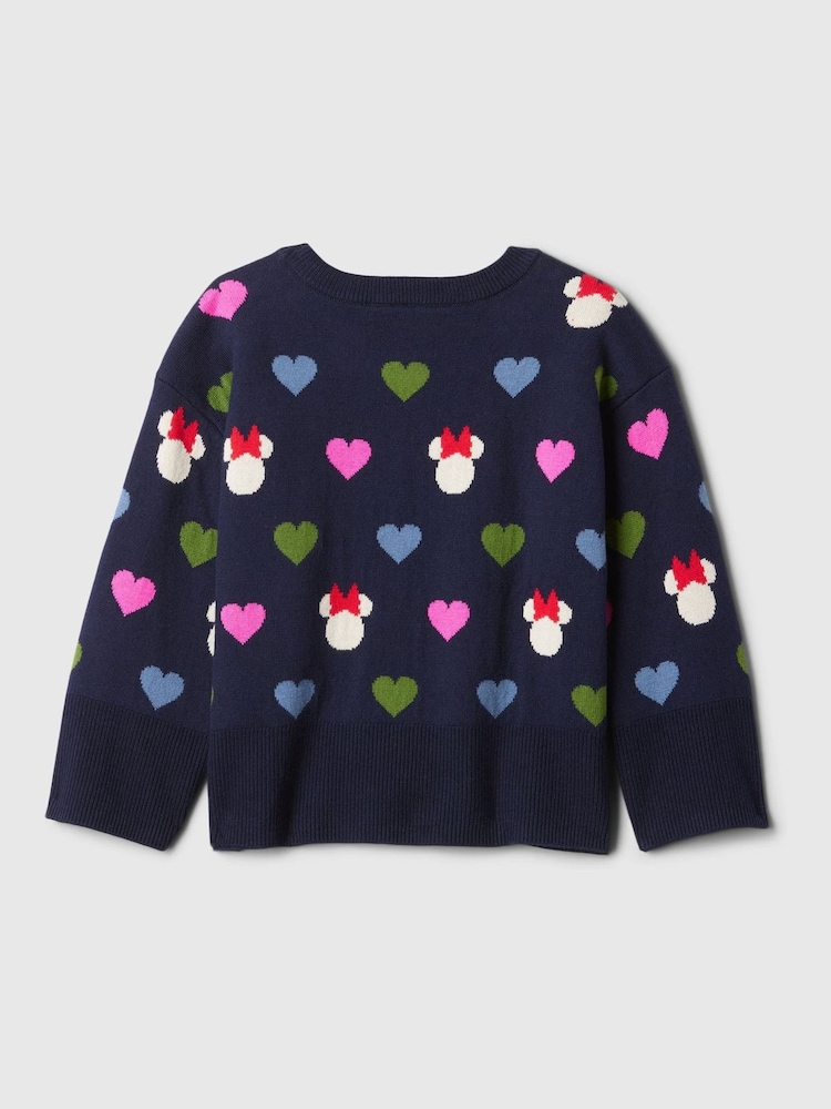 Gap Blue Disney Minnie Mouse Split-Hem Boxy Jumper - Image 2 of 2