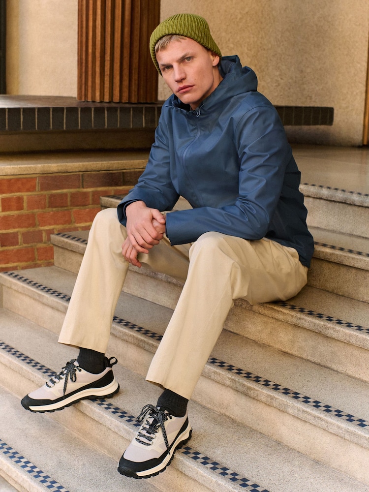 Slate Grey Waterproof Rubberised Anorak - Image 2 of 6
