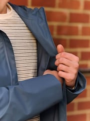 Slate Grey Waterproof Rubberised Anorak - Image 6 of 6