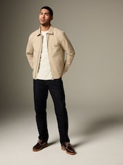 Stone Collared Harrington Jacket - Image 2 of 11