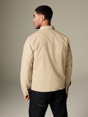 Stone Collared Harrington Jacket - Image 3 of 11