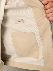 Stone Collared Harrington Jacket - Image 7 of 11