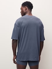Blue EDIT Layering T-Shirt and Trunks Set - Image 2 of 10