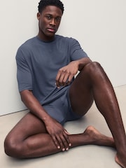 Blue EDIT Layering T-Shirt and Trunks Set - Image 3 of 10