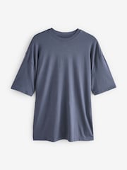 Blue EDIT Layering T-Shirt and Trunks Set - Image 7 of 10