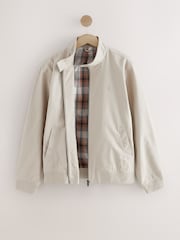 Stone Shower Resistant Check Lining Harrington Jacket - Image 10 of 12
