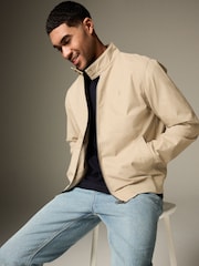 Stone Shower Resistant Check Lining Harrington Jacket - Image 5 of 12