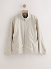 Stone Shower Resistant Check Lining Harrington Jacket - Image 9 of 12