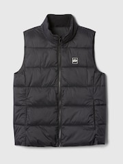 Gap Black Logo Cold Control Puffer Gilet - Image 5 of 6