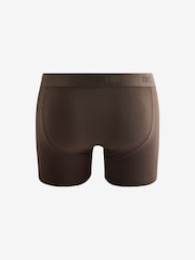 Chocolate Brown EDIT Layering T-Shirt and Trunks Set - Image 10 of 12