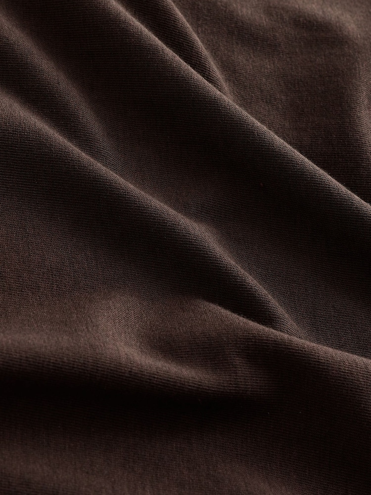 Chocolate Brown EDIT Layering T-Shirt and Trunks Set - Image 12 of 12