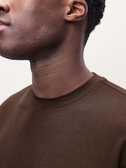 Chocolate Brown EDIT Layering T-Shirt and Trunks Set - Image 4 of 12