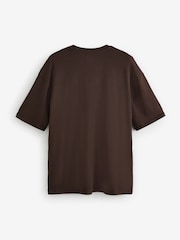 Chocolate Brown EDIT Layering T-Shirt and Trunks Set - Image 8 of 12