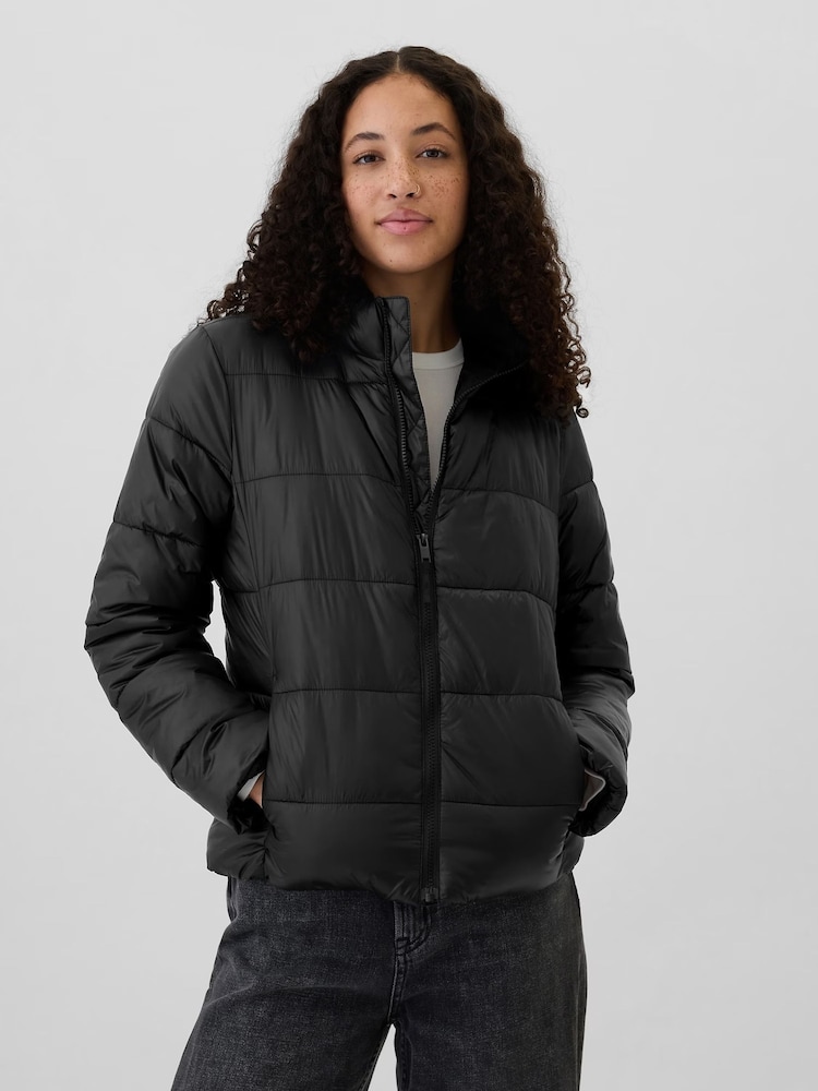 Negro - Chaqueta acolchada Cold Control de Gap - Imagen 1 de 6