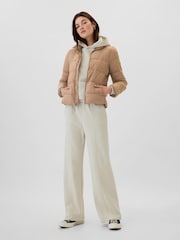 Gap Beige Cold Control Puffer Jacket - Image 3 of 6