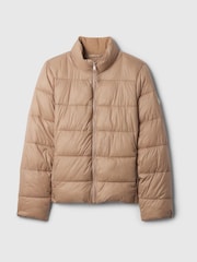 Gap Beige Cold Control Puffer Jacket - Image 5 of 6