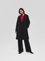 Gap Black Longline Top Coat - Image 5 of 6