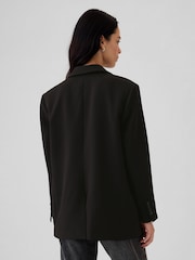 Gap Black Brushed Twill Blazer - Image 2 of 5