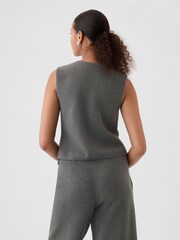 Gap Grey CashSoft Waistcoat - Image 3 of 8
