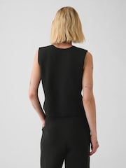 Negro - Chaleco de Cashsoft de Gap - Imagen 2 de 5