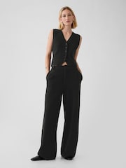 Negro - Chaleco de Cashsoft de Gap - Imagen 3 de 5