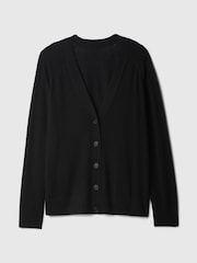Gap Black Merino Wool Cardigan - Image 4 of 5