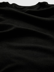 Gap Black Merino Wool Crew Neck Jumper - Image 5 of 5