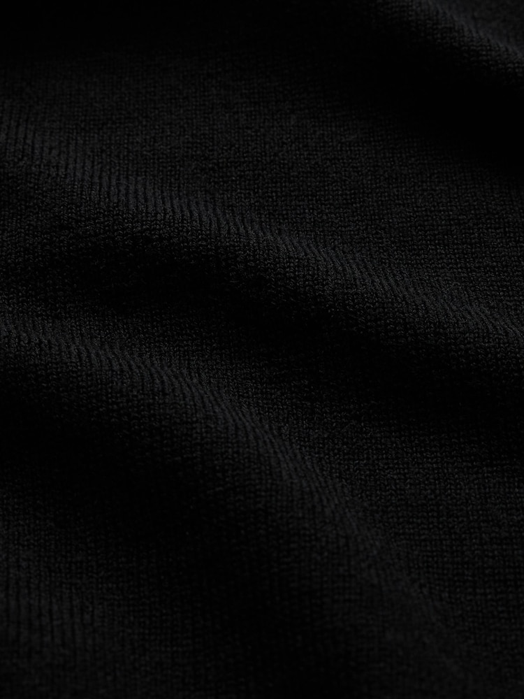 Gap Black Merino Wool Turtle Neck Jumper - Image 4 of 4