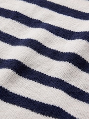 Gap White/Black Stripe CashSoft Crew Neck Jumper - Image 5 of 5