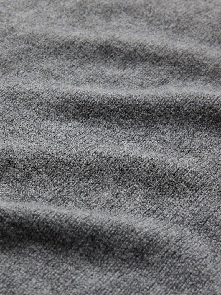 Gap Grey CashSoft Textured Crew Neck Jumper - Image 5 of 5