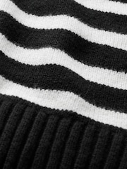 Negro/Blanco - Suéter en CashSoft a rayas de cuello redondo de Gap - Imagen 5 de 5