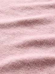 Gap Pink CashSoft Textured Crew Neck Jumper - Image 5 of 5