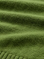 Gap Lime Green CashSoft Textured Crew Neck Jumper - Image 5 of 5