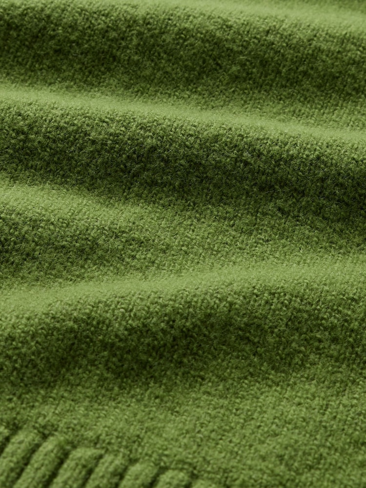 Gap Lime Green CashSoft Textured Crew Neck Jumper - Image 5 of 5