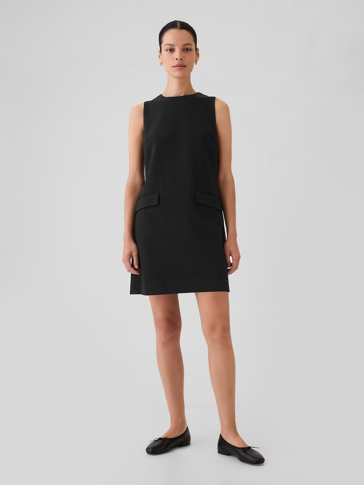 Gap Black Shift Mini Dress - Image 2 of 5