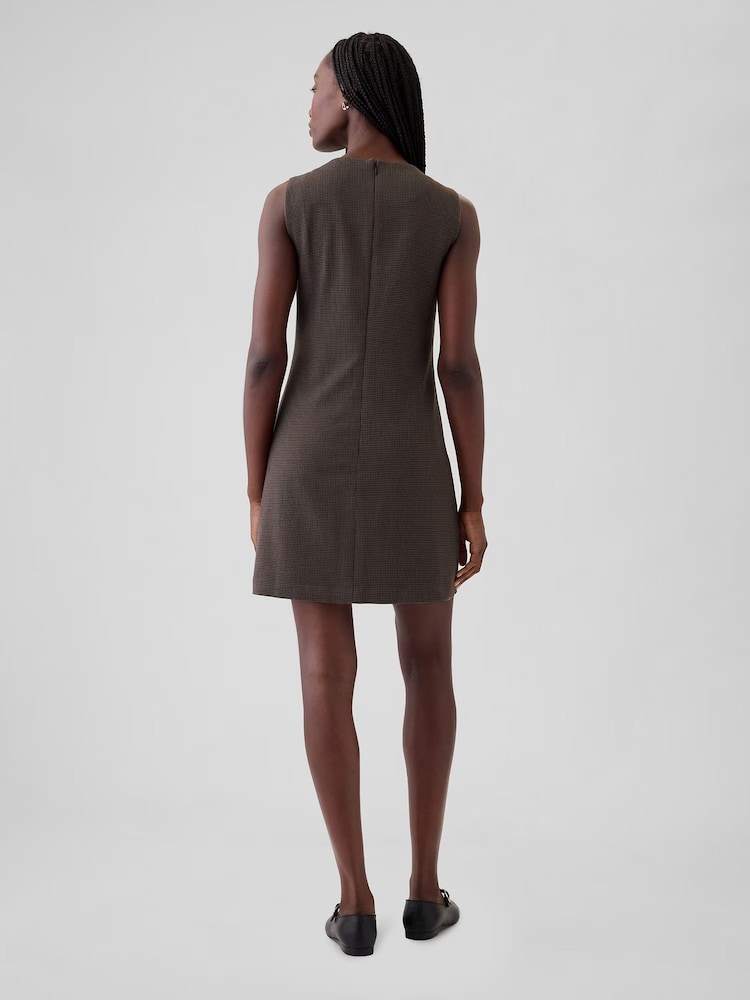 Gap Brown Shift Mini Dress - Image 2 of 5