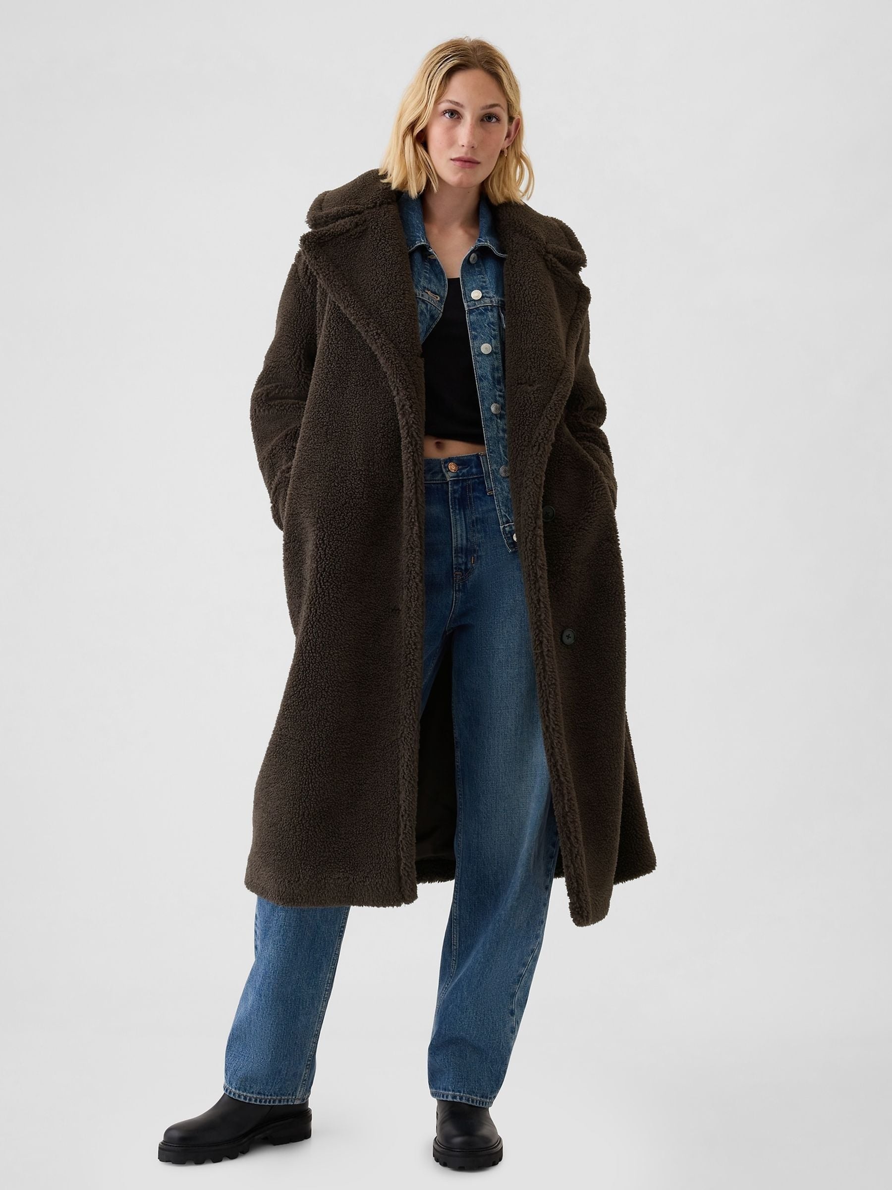 The gap sherpa jacket outlet