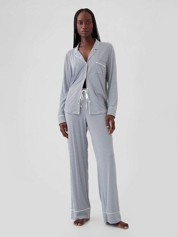 Buy Gap Blue Modal Pyjama Bottoms from the Next UK online shop