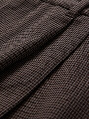 Gap Brown 365 High Waisted Brushed Twill Pleated Trousers - Image 8 of 8