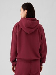 Gap Burgundy Red Vintage Logo Soft Hoodie - Image 2 of 5
