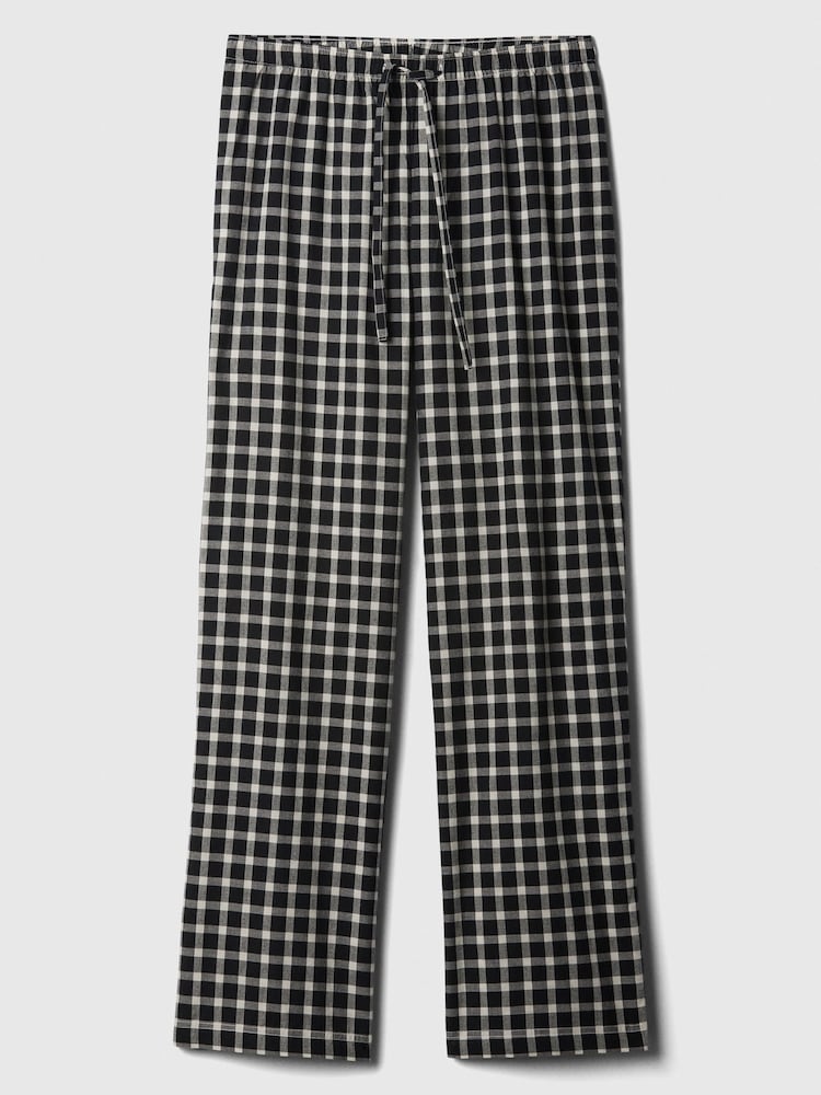Gap Black Poplin Pyjama Bottoms - Image 4 of 4 Gap Black Poplin Pyjama Bottoms - Image 4 of 4