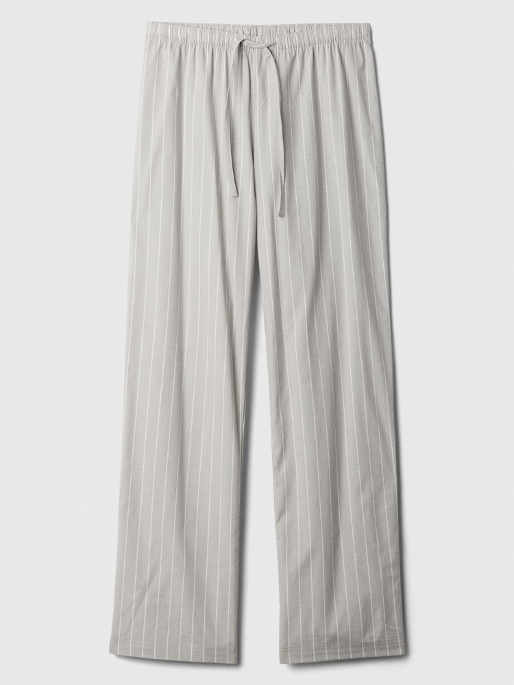 Gap Grey Poplin Pyjama Bottoms - Image 4 of 4 Gap Grey Poplin Pyjama Bottoms - Image 4 of 4